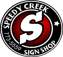 Speedy Creek Sign Shop Logo